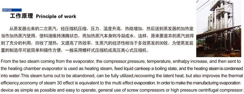  MVR蒸發(fā)器(圖1)