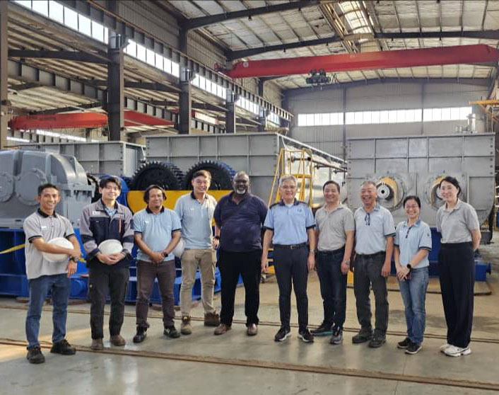 攜手共進，共謀發(fā)展——馬來西亞TRIDENT INNOVATIONS SDN. BHD.來司考察，展現(xiàn)實力促成合作(圖2)